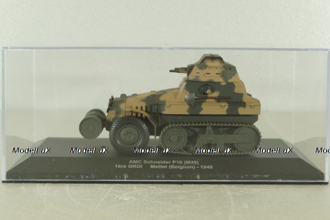 AMC Schneider P16 M29 1series GRDI Mettet (Belgium) 1940, Altaya 1:43