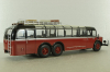 Mercedes O 10000 bus, red, AUTOBUS DAL MONDO #2, Hachette 1:43 