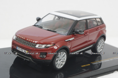 Range Rover Evoque 2011, red, MOC144P, IXO 1:43