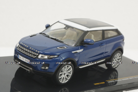 Range Rover Evoque, blue, MOC142, IXO 1:43 