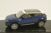 Range Rover Evoque, blue, MOC142, IXO 1:43 