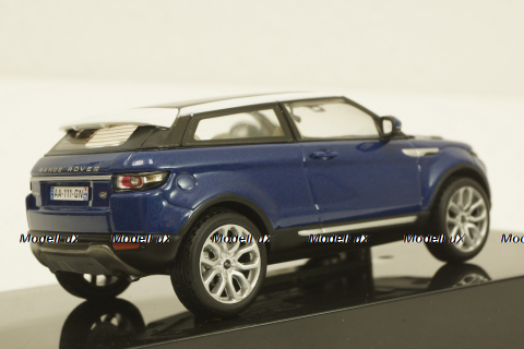 Range Rover Evoque, blue, MOC142, IXO 1:43 
