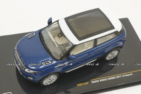 Range Rover Evoque, blue, MOC142, IXO 1:43 
