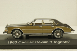 Cadillac Seville Elegante, brown/gold, 1980, PRD110, Premium X 1:43