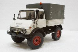 Mercedes Unimog 406, grey, 450044600, Schuco  1:18