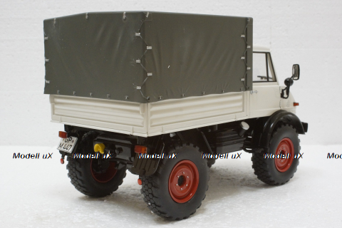 Mercedes Unimog 406, grey, 450044600, Schuco  1:18