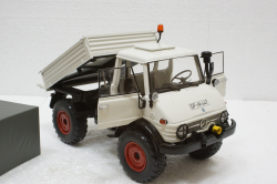 Mercedes Unimog 406, grey, 450044600, Schuco  1:18