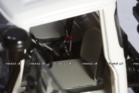 Mercedes Unimog 406, grey, 450044600, Schuco  1:18