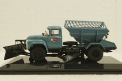 Зил-130 ПР-130 Пескоразбрасыватель, Ленинград 1968г, 113023, РЕПЛИКА DiP Models 1:43