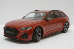 Audi RS 6 Avant 2019, Red, 155018010, Minichamps 1:18