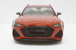 Audi RS 6 Avant 2019, Red, 155018010, Minichamps 1:18