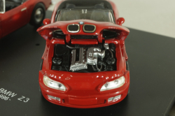 BMW set, BMW 328 1939 red, BMW 507 1956 red, BMW Z3 1996 red, 04259, Schuco 1:43