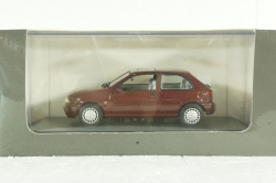 Ford Fiesta 1996 dark red,  Minichamps 1:43