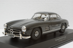 Mercedes 300SL W198, 1955, Dark Grey, 110037219, Minichamps 1:18