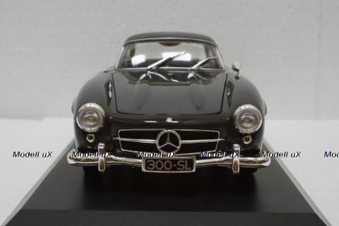 Mercedes 300SL W198, 1955, Dark Grey, 110037219, Minichamps 1:18