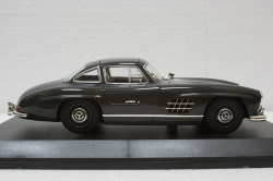 Mercedes 300SL W198, 1955, Dark Grey, 110037219, Minichamps 1:18