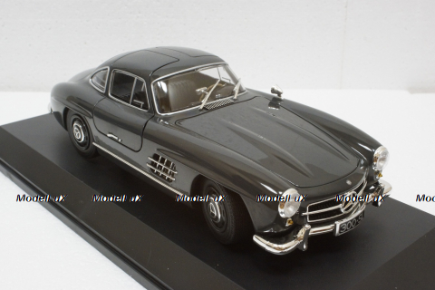 Mercedes 300SL W198, 1955, Dark Grey, 110037219, Minichamps 1:18