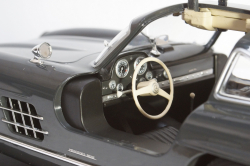 Mercedes 300SL W198, 1955, Dark Grey, 110037219, Minichamps 1:18