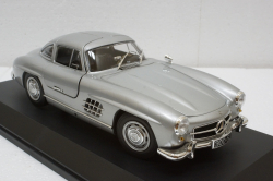 Mercedes 300SL W198, 1955, Silver, 110037210, Minichamps 1:18