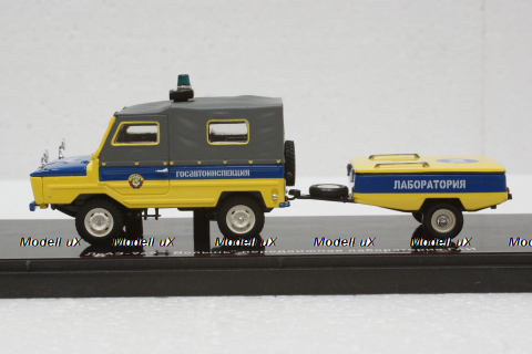 Луаз-969М Милиция с прицепом Скиф-2М, TruckTyr 1:43