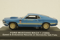 Ford Mustang Mach 1 Bonneville Salt Flats 1969, Ford Mustang Collection №9 1:43