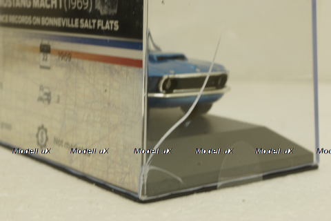 Ford Mustang Mach 1 Bonneville Salt Flats 1969, Ford Mustang Collection №9 1:43