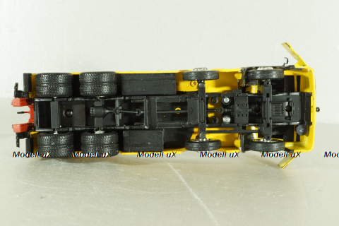 Краз-7133 эвакуатор, желтый, SAL001, Salah43 1:43
