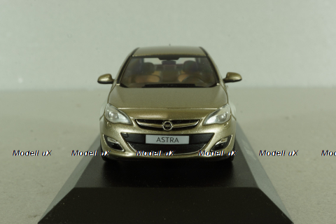 Opel Astra 2012 gold metallic, 07751000-10005, Minichamps 1:43  Уценка!