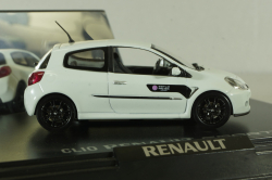 Renault Clio III RS WSR, white, Norev 1:43