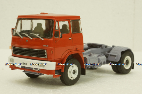 Skoda-110 тягач, красный, АвтоИстория 1:43