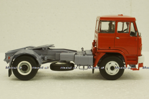 Skoda-110 тягач, красный, АвтоИстория 1:43