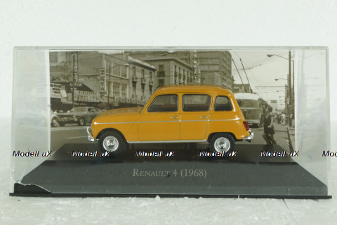 Renault 4, ochre, 1968, Grandes Autos, Altaya 1:43