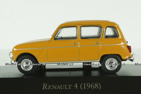 Renault 4, ochre, 1968, Grandes Autos, Altaya 1:43