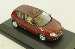 Volkswagen Golf V 2door, 2003, red, 821930110, Schuco 1:43