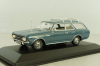 Opel Rekord (C) break 1966, blue, 430046111, Minichamps 1:43