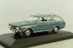 Opel Rekord (C) break 1966, blue, 430046111, Minichamps 1:43