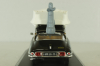 Citroen DS 21 Pallas 1972 with boat in goppa, black, 157072, Norev 1:43