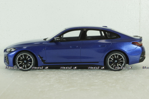 BMW I4 M50 (2021), blue, OT453, OttO 1:18