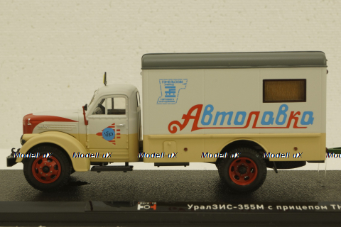 УралЗис-355М с прицепом ТН-2Ф, TruckTyr 1:43
