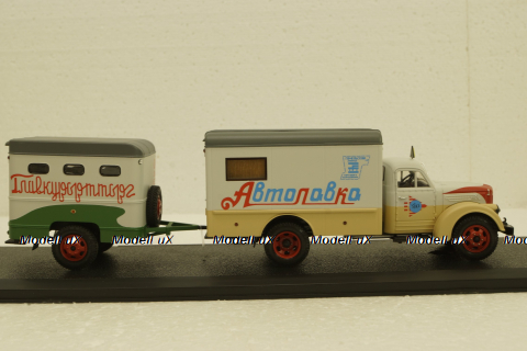 УралЗис-355М с прицепом ТН-2Ф, TruckTyr 1:43