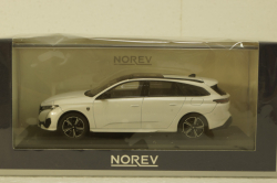Peugeot 308 Sw Gt Pearl White 2021, 473937, Norev 1:43