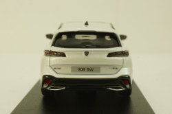 Peugeot 308 Sw Gt Pearl White 2021, 473937, Norev 1:43