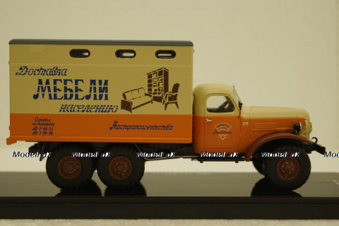Зил-157 фургон Мебель, TruckTyr 1:43