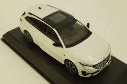 Peugeot 308 Sw Gt Pearl White 2021, 473937, Norev 1:43