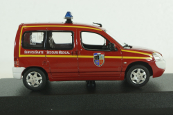 Citroën Berlingo Firefighters (Medical Assistance) 2004, red, 155722, Norev 1:43