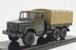 Зил-433420 6х6 с тентом, зеленый, TruckTyr 1:43