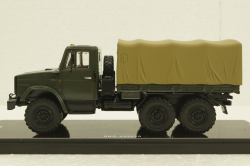 Зил-433420 6х6 с тентом, зеленый, TruckTyr 1:43