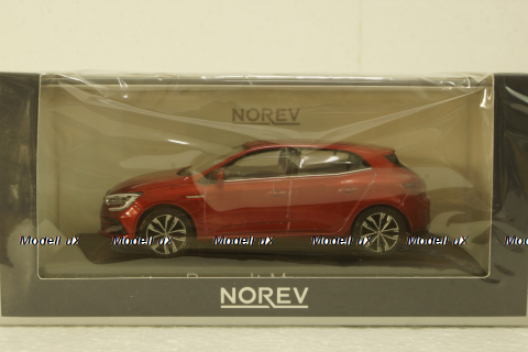  Renault Megane 2020 Flame Red, Norev 1:43