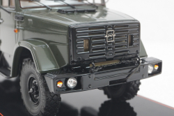 Зил-433420 6х6 с тентом, зеленый, TruckTyr 1:43