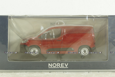 Citroen Berlingo 2018, red, 155771, Norev 1:43